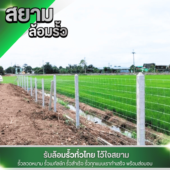 รับล้อมรั้วตาข่าย สุพรรณบุรี